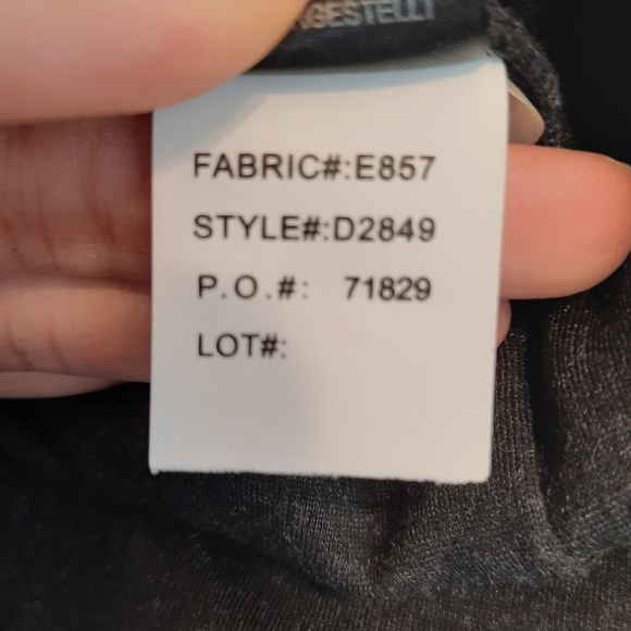 NWT Massimo Fabbro Dark Grey Leggings - Picture 16 of 16